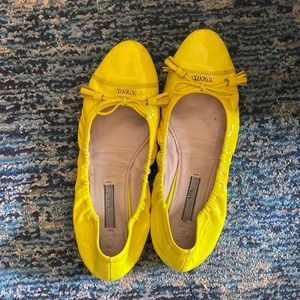 Prada Patent Leather Ballet Flats